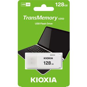 KIOXIA USB 2.0 FLASH STICK 128GB HAYABUSA WHITE U202